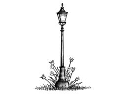 Lamp Post Spring art